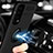 Silikon Hülle Handyhülle Ultra Dünn Schutzhülle Tasche Flexible mit Magnetisch Fingerring Ständer für Huawei Y7a