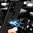 Silikon Hülle Handyhülle Ultra Dünn Schutzhülle Tasche Flexible mit Magnetisch Fingerring Ständer für OnePlus Nord N10 5G