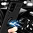 Silikon Hülle Handyhülle Ultra Dünn Schutzhülle Tasche Flexible mit Magnetisch Fingerring Ständer für Samsung Galaxy A42 5G