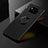 Silikon Hülle Handyhülle Ultra Dünn Schutzhülle Tasche Flexible mit Magnetisch Fingerring Ständer für Xiaomi Poco X3