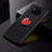 Silikon Hülle Handyhülle Ultra Dünn Schutzhülle Tasche Flexible mit Magnetisch Fingerring Ständer für Xiaomi Poco X3 Pro