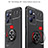 Silikon Hülle Handyhülle Ultra Dünn Schutzhülle Tasche Flexible mit Magnetisch Fingerring Ständer SD1 für Realme Narzo 50A Prime