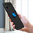 Silikon Hülle Handyhülle Ultra Dünn Schutzhülle Tasche Flexible mit Magnetisch Fingerring Ständer SD2 für Xiaomi Redmi 9i