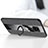 Silikon Hülle Handyhülle Ultra Dünn Schutzhülle Tasche Flexible mit Magnetisch Fingerring Ständer X01L für Xiaomi Redmi Note 9S