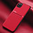 Silikon Hülle Handyhülle Ultra Dünn Schutzhülle Tasche Flexible mit Magnetisch für Samsung Galaxy F42 5G Rot