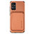 Silikon Hülle Handyhülle Ultra Dünn Schutzhülle Tasche Flexible mit Magnetisch S01D für Samsung Galaxy A51 4G