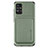 Silikon Hülle Handyhülle Ultra Dünn Schutzhülle Tasche Flexible mit Magnetisch S01D für Samsung Galaxy A51 4G Grün
