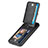 Silikon Hülle Handyhülle Ultra Dünn Schutzhülle Tasche Flexible mit Magnetisch S01D für Samsung Galaxy M13 4G