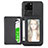 Silikon Hülle Handyhülle Ultra Dünn Schutzhülle Tasche Flexible mit Magnetisch S01D für Samsung Galaxy S20 Ultra