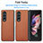 Silikon Hülle Handyhülle Ultra Dünn Schutzhülle Tasche Flexible mit Magnetisch S01D für Samsung Galaxy Z Fold4 5G
