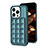 Silikon Hülle Handyhülle Ultra Dünn Schutzhülle Tasche Flexible mit Magnetisch S03D für Apple iPhone 13 Pro