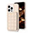 Silikon Hülle Handyhülle Ultra Dünn Schutzhülle Tasche Flexible mit Magnetisch S03D für Apple iPhone 13 Pro Gold