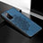 Silikon Hülle Handyhülle Ultra Dünn Schutzhülle Tasche Flexible mit Magnetisch S04D für Samsung Galaxy S20 Lite 5G Blau