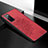 Silikon Hülle Handyhülle Ultra Dünn Schutzhülle Tasche Flexible mit Magnetisch S04D für Samsung Galaxy S20 Lite 5G Rot