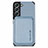 Silikon Hülle Handyhülle Ultra Dünn Schutzhülle Tasche Flexible mit Magnetisch S04D für Samsung Galaxy S21 Plus 5G