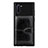 Silikon Hülle Handyhülle Ultra Dünn Schutzhülle Tasche Flexible mit Magnetisch S06D für Samsung Galaxy Note 10 5G Schwarz