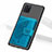 Silikon Hülle Handyhülle Ultra Dünn Schutzhülle Tasche Flexible mit Magnetisch S09D für Samsung Galaxy A81