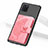 Silikon Hülle Handyhülle Ultra Dünn Schutzhülle Tasche Flexible mit Magnetisch S09D für Samsung Galaxy A81 Rosegold