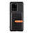 Silikon Hülle Handyhülle Ultra Dünn Schutzhülle Tasche Flexible mit Magnetisch S12D für Samsung Galaxy S20 Ultra 5G