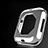 Silikon Hülle Handyhülle Ultra Dünn Schutzhülle Tasche S01 für Apple iWatch 4 40mm Klar