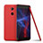 Silikon Hülle Handyhülle Ultra Dünn Schutzhülle Tasche S01 für Huawei Honor V9 Play Rot