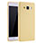 Silikon Hülle Handyhülle Ultra Dünn Schutzhülle Tasche S01 für Samsung Galaxy A7 Duos SM-A700F A700FD Gelb