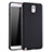 Silikon Hülle Handyhülle Ultra Dünn Schutzhülle Tasche S01 für Samsung Galaxy Note 3 N9000 Schwarz