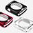 Silikon Hülle Handyhülle Ultra Dünn Schutzhülle Tasche S02 für Apple iWatch 4 40mm