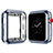 Silikon Hülle Handyhülle Ultra Dünn Schutzhülle Tasche S02 für Apple iWatch 4 40mm Hellblau