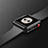 Silikon Hülle Handyhülle Ultra Dünn Schutzhülle Tasche S02 für Apple iWatch 4 40mm Schwarz