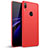 Silikon Hülle Handyhülle Ultra Dünn Schutzhülle Tasche S02 für Huawei Honor Play Rot