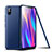 Silikon Hülle Handyhülle Ultra Dünn Schutzhülle Tasche S02 für Xiaomi Mi 8 Explorer Blau