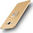 Silikon Hülle Handyhülle Ultra Dünn Schutzhülle Tasche Silikon mit Fingerring Ständer für Samsung Galaxy A3 SM-300F Gold