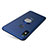 Silikon Hülle Handyhülle Ultra Dünn Schutzhülle Tasche Silikon mit Fingerring Ständer für Xiaomi Redmi Note 5 AI Dual Camera Blau