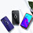 Silikon Hülle Handyhülle Ultra Dünn Schutzhülle Tasche Silikon mit Magnetisch Fingerring Ständer A01 für Huawei Nova 4