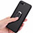Silikon Hülle Handyhülle Ultra Dünn Schutzhülle Tasche Silikon mit Magnetisch Fingerring Ständer A01 für Oppo K1