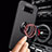 Silikon Hülle Handyhülle Ultra Dünn Schutzhülle Tasche Silikon mit Magnetisch Fingerring Ständer A01 für Samsung Galaxy S10 5G