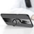 Silikon Hülle Handyhülle Ultra Dünn Schutzhülle Tasche Silikon mit Magnetisch Fingerring Ständer A01 für Xiaomi Redmi K30 5G