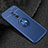 Silikon Hülle Handyhülle Ultra Dünn Schutzhülle Tasche Silikon mit Magnetisch Fingerring Ständer A04 für Huawei Mate 20 Lite