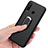 Silikon Hülle Handyhülle Ultra Dünn Schutzhülle Tasche Silikon mit Magnetisch Fingerring Ständer für Huawei Enjoy 9s