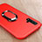 Silikon Hülle Handyhülle Ultra Dünn Schutzhülle Tasche Silikon mit Magnetisch Fingerring Ständer für Huawei Honor 20