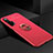 Silikon Hülle Handyhülle Ultra Dünn Schutzhülle Tasche Silikon mit Magnetisch Fingerring Ständer für Huawei Honor 20 Pro