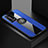 Silikon Hülle Handyhülle Ultra Dünn Schutzhülle Tasche Silikon mit Magnetisch Fingerring Ständer für Huawei P40 Pro+ Plus