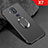 Silikon Hülle Handyhülle Ultra Dünn Schutzhülle Tasche Silikon mit Magnetisch Fingerring Ständer für Nokia X7 Schwarz