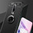 Silikon Hülle Handyhülle Ultra Dünn Schutzhülle Tasche Silikon mit Magnetisch Fingerring Ständer für OnePlus 7 Pro