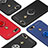Silikon Hülle Handyhülle Ultra Dünn Schutzhülle Tasche Silikon mit Magnetisch Fingerring Ständer für Oppo AX7