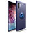 Silikon Hülle Handyhülle Ultra Dünn Schutzhülle Tasche Silikon mit Magnetisch Fingerring Ständer für Samsung Galaxy Note 10 Plus Blau