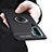 Silikon Hülle Handyhülle Ultra Dünn Schutzhülle Tasche Silikon mit Magnetisch Fingerring Ständer für Xiaomi Mi Note 10