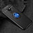 Silikon Hülle Handyhülle Ultra Dünn Schutzhülle Tasche Silikon mit Magnetisch Fingerring Ständer T01 für Huawei Mate 20