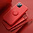 Silikon Hülle Handyhülle Ultra Dünn Schutzhülle Tasche Silikon mit Magnetisch Fingerring Ständer T02 für Apple iPhone 11 Pro Rot